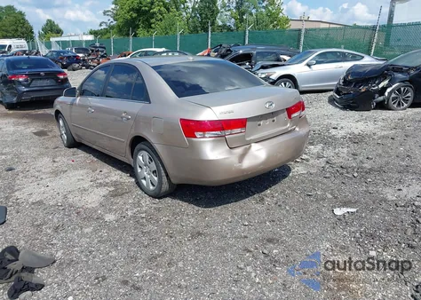 2007 Hyundai Sonata Gls из США, поврежденный, VIN 5NPET46C57H251731